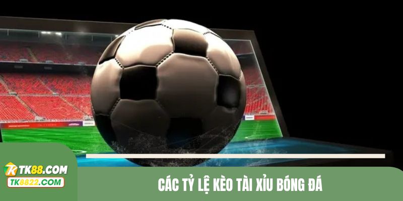 Điểm danh các tỷ lệ kèo tài xỉu bóng đá
