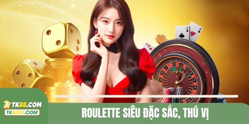 Roulette siêu đặc sắc, thú vị cùng những vòng quay