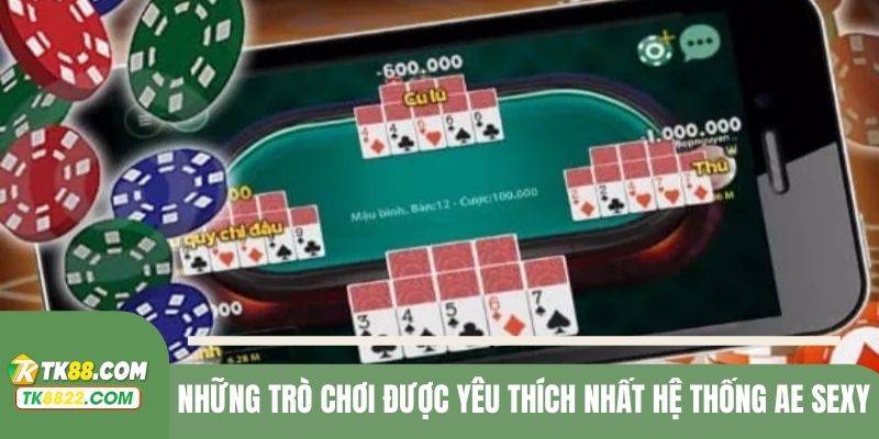 Tổng hợp một số game cá cược được yêu thích nhất tại website cá cược